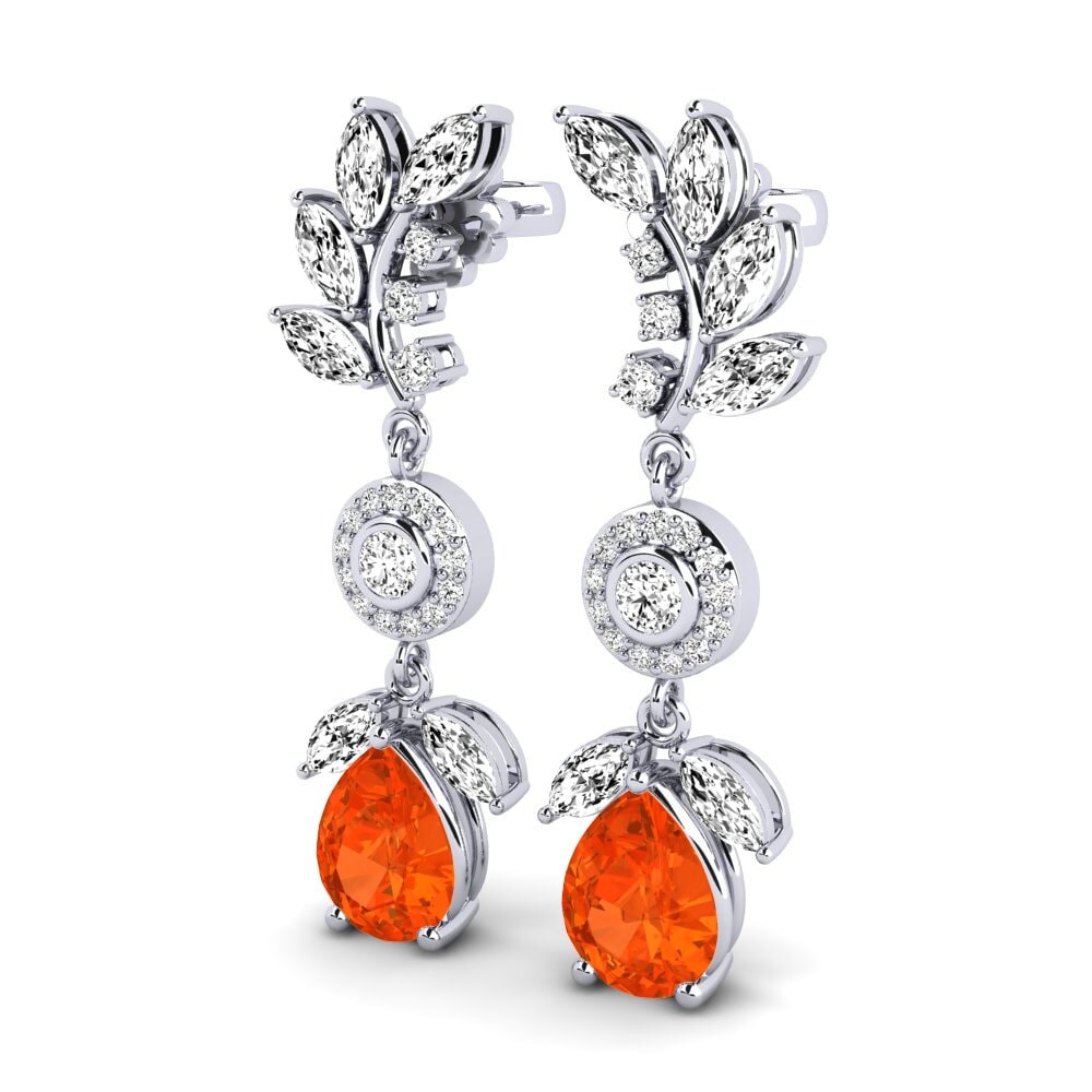 Fire-Opal Women's Earring Dekotta