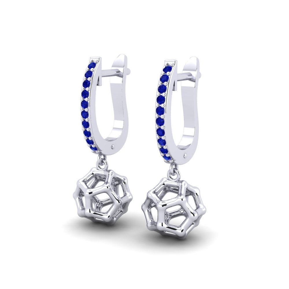 Sapphire Women's Earring Delehsub