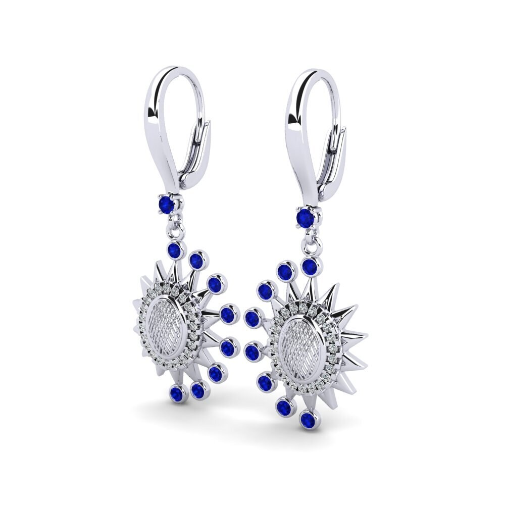 Saphir Boucle d'oreille femme Demain