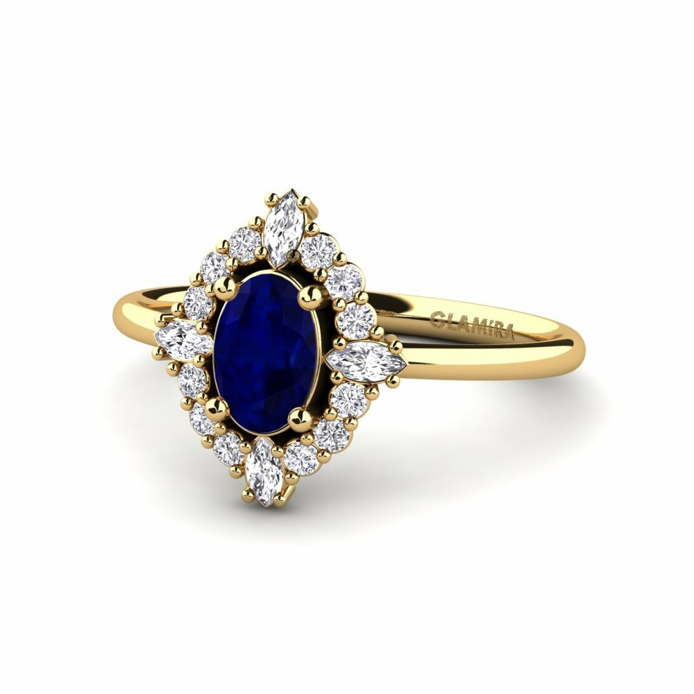 Sapphire Engagement Ring Demnok