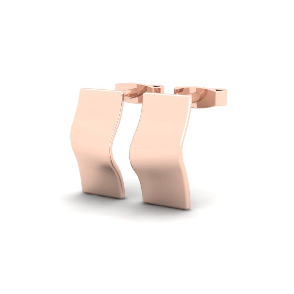14k Rose Gold Earring Democrate