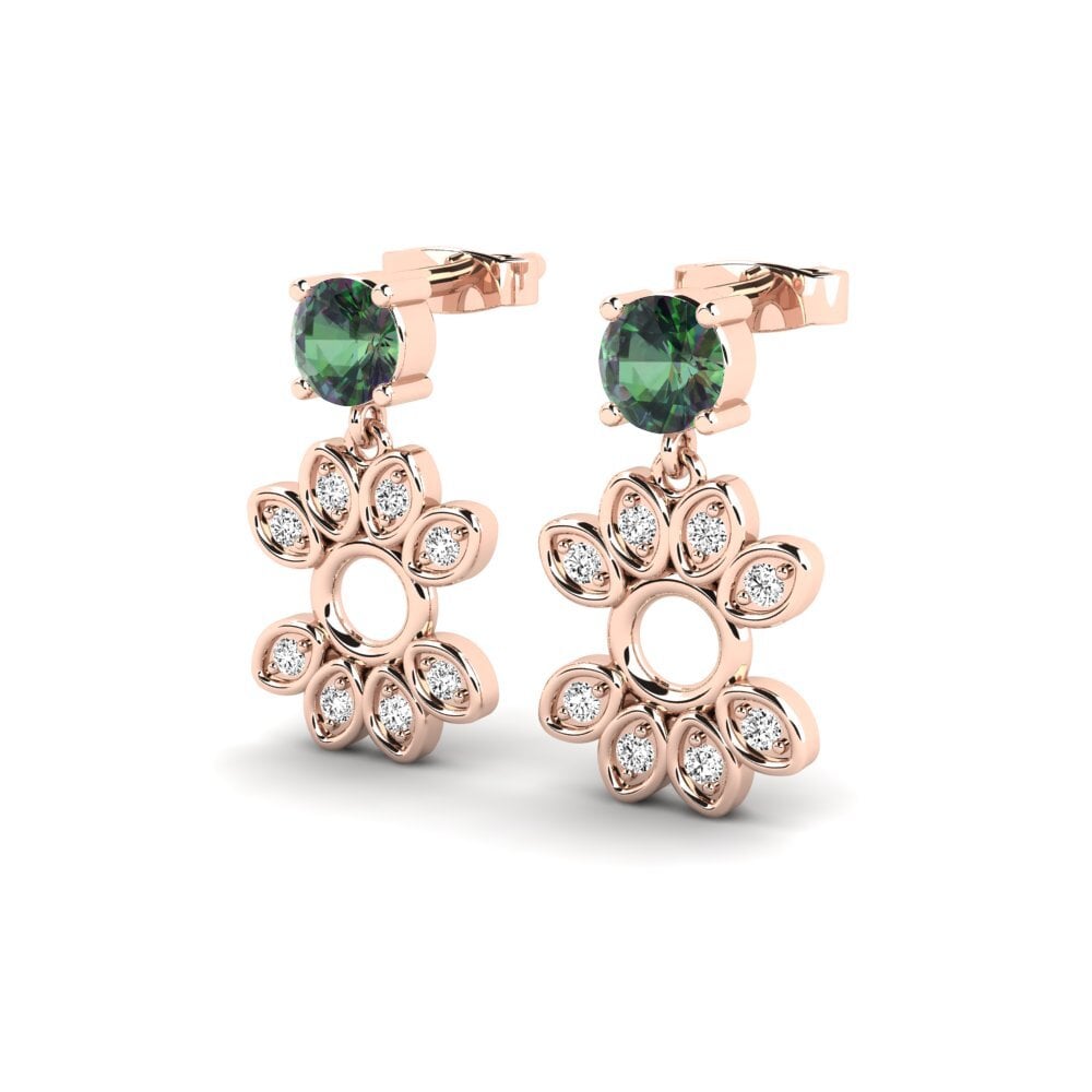 Đá Topaz Huyền Bí Bông tai nữ Depiler