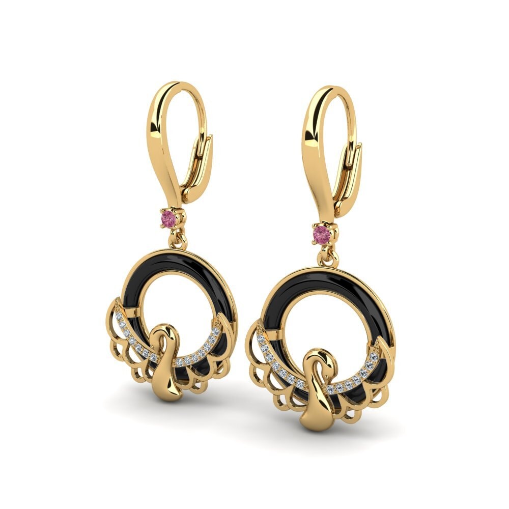 Rhodolite Garnet Women's Earring Derosa