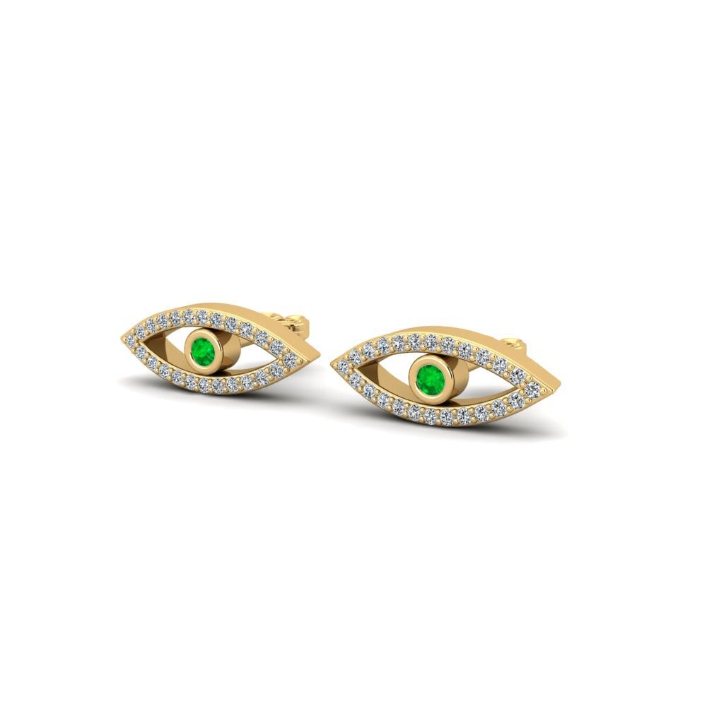 Emerald Women's Earring Destra