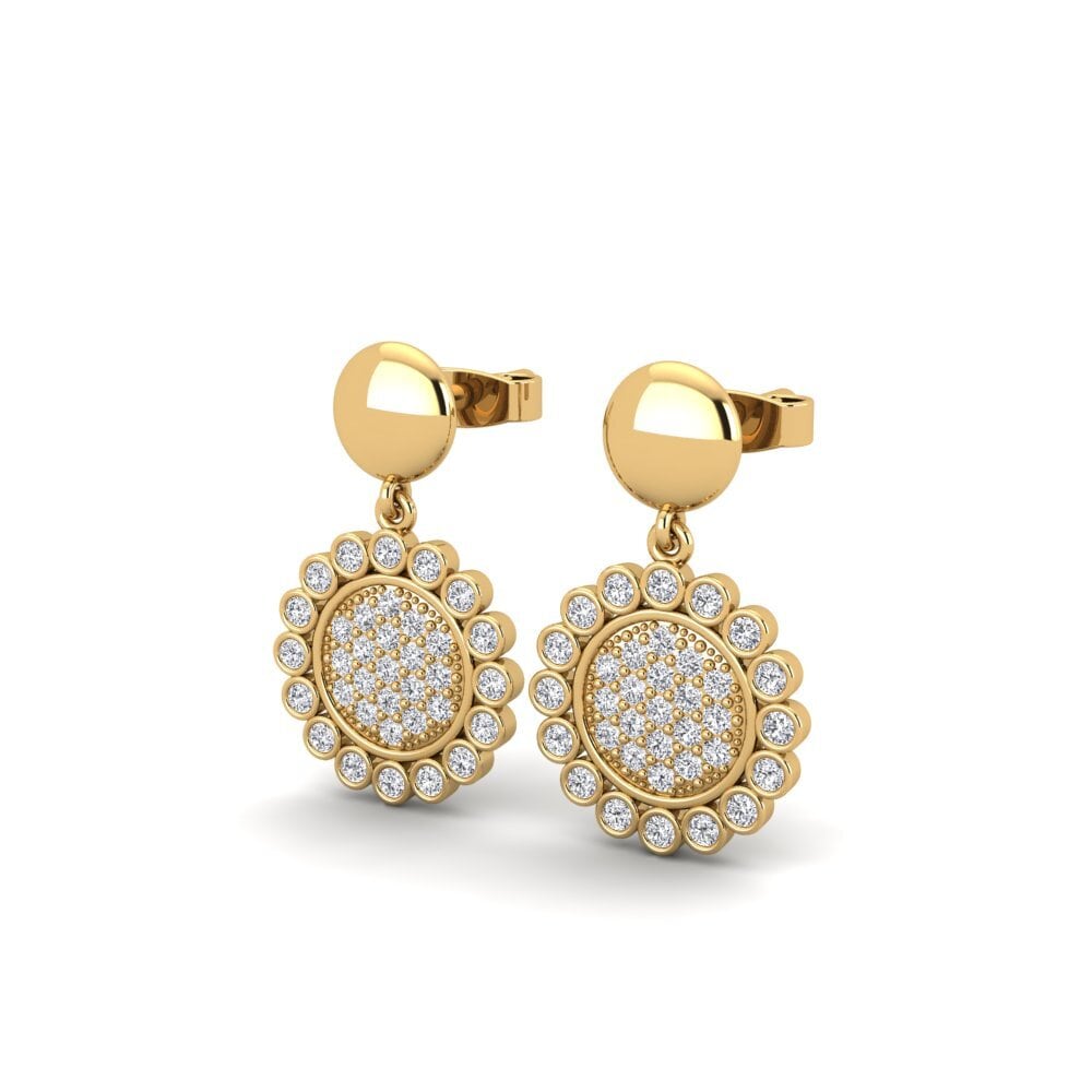 Lab Grown Diamond Women's Earring Detac