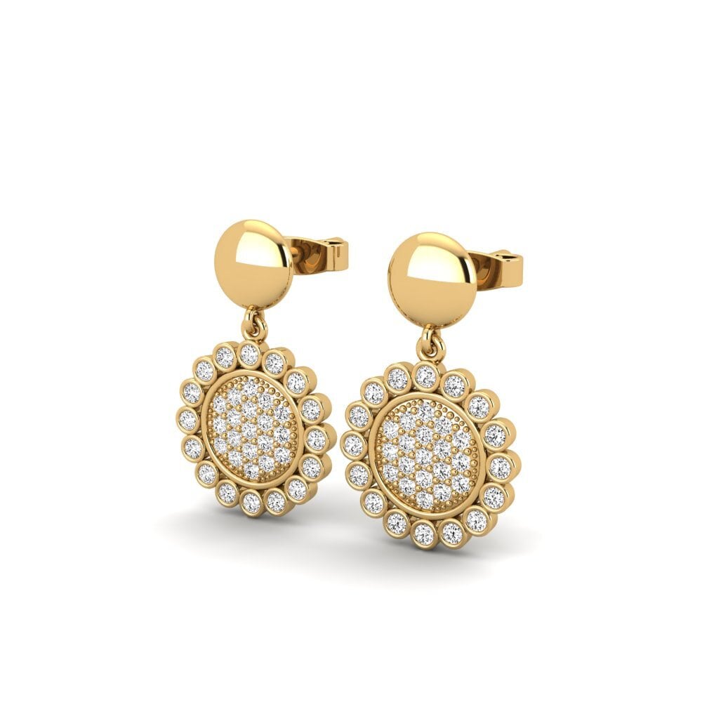 Đá Moissanite Bông tai nữ Detac