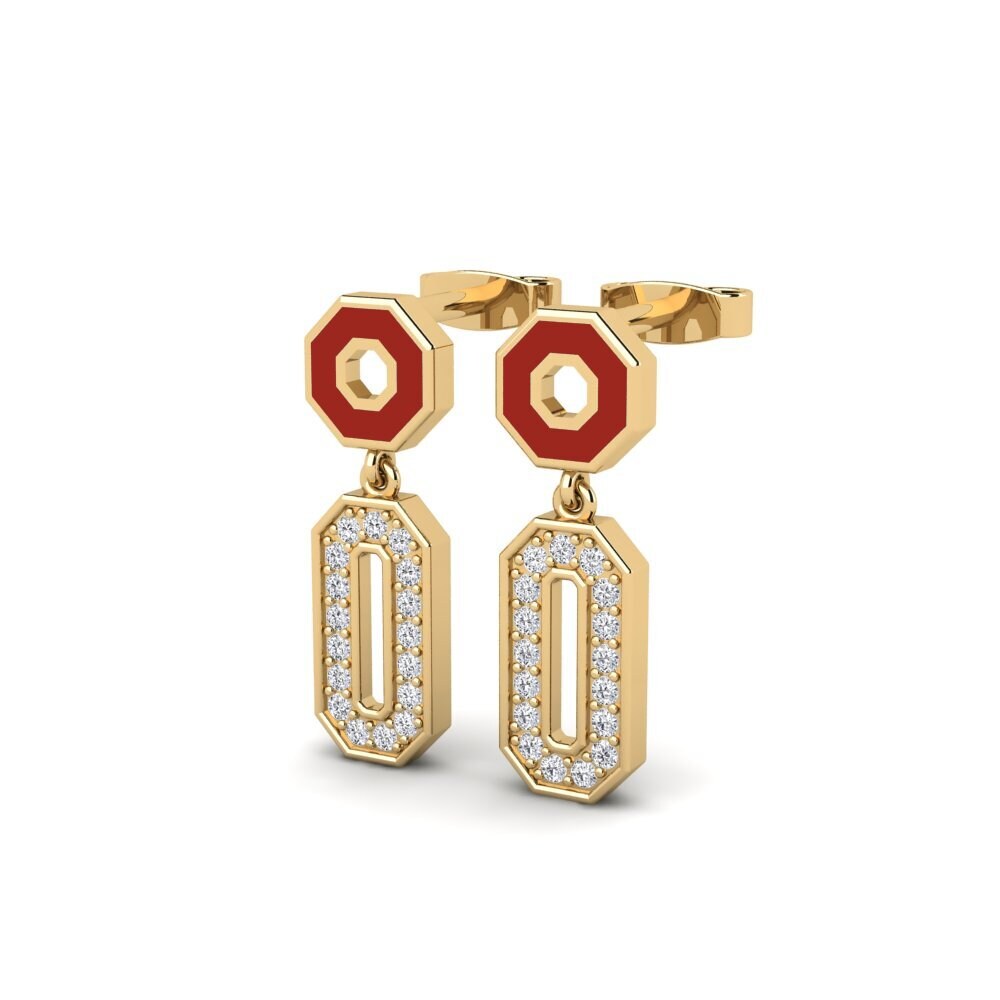 Diamante Orecchino da donna Deywo