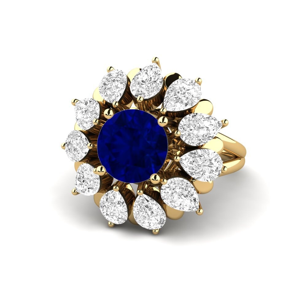 Sapphire Engagement Ring Dibela