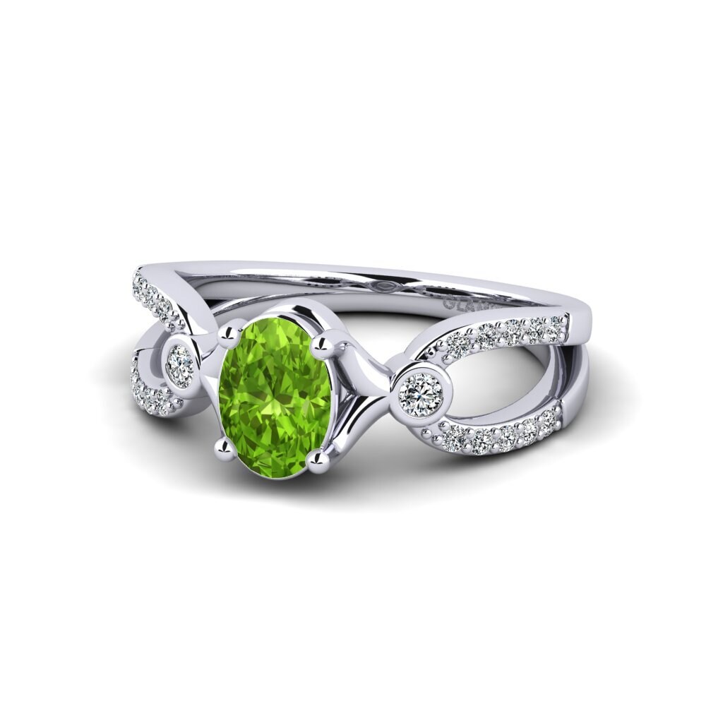 Peridot Women's Ring Dideneua