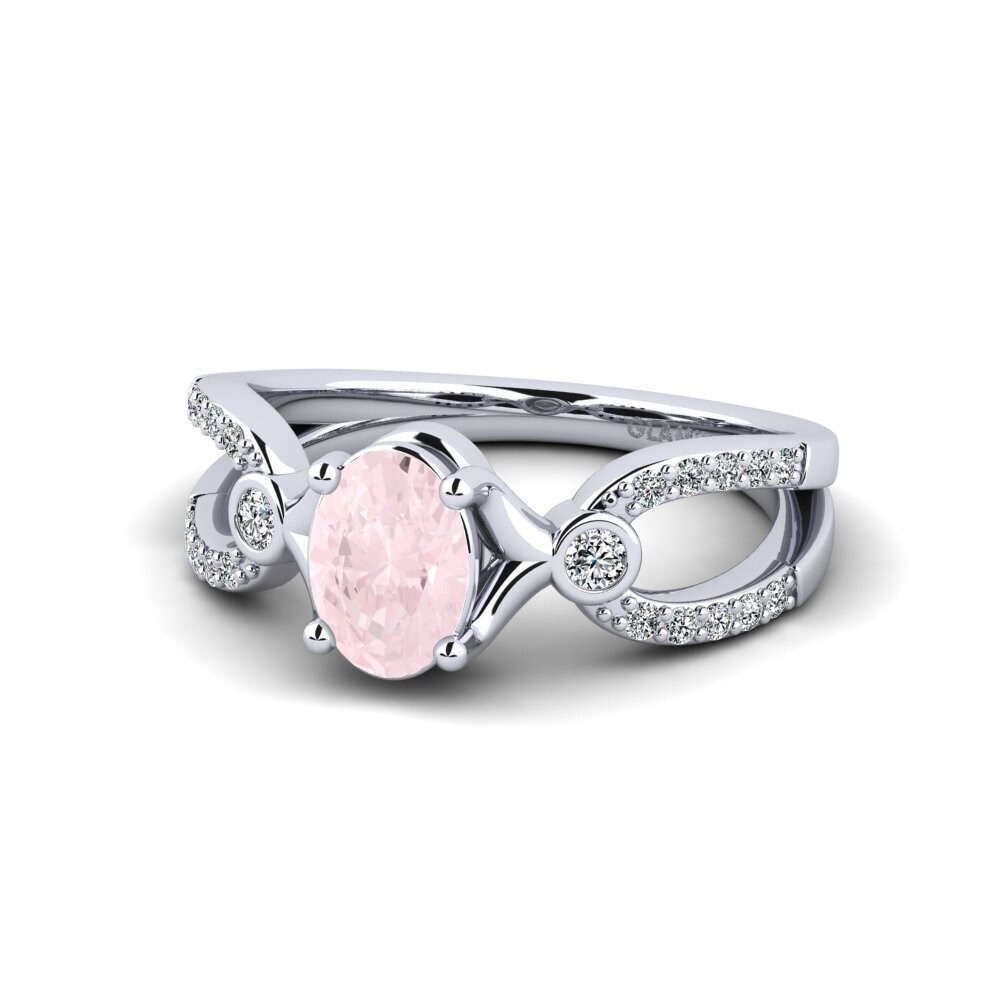 Rose Quartz Women's Ring Dideneua