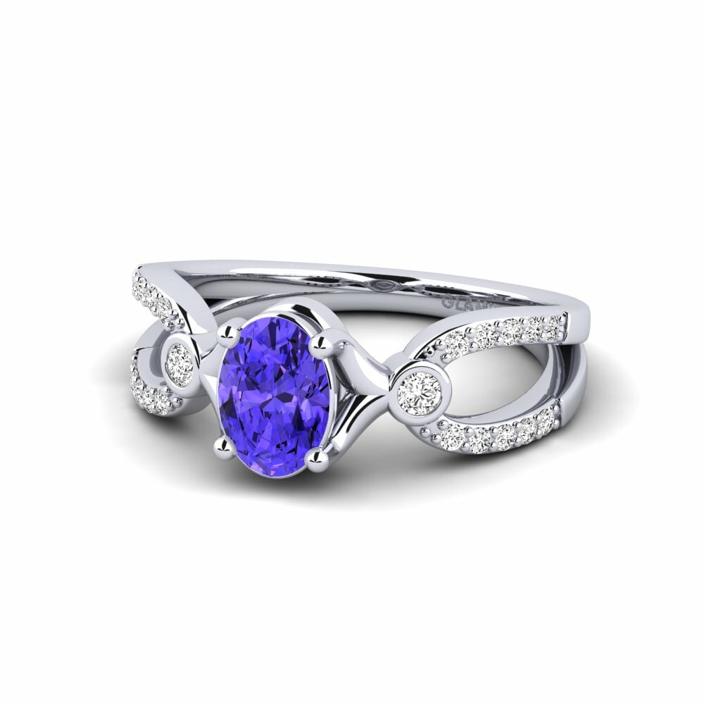 Tanzanita Anillo de Mujer Dideneua
