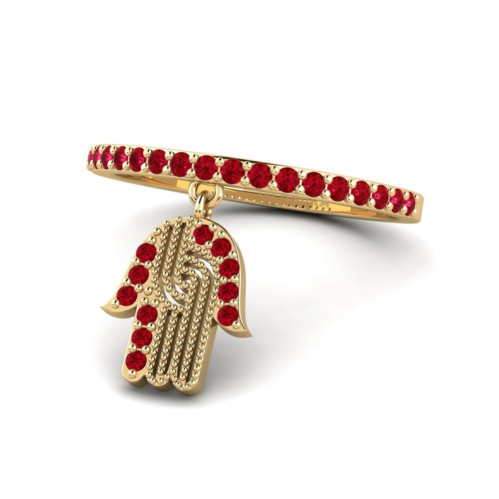 Red Zirconia Ring Dignify
