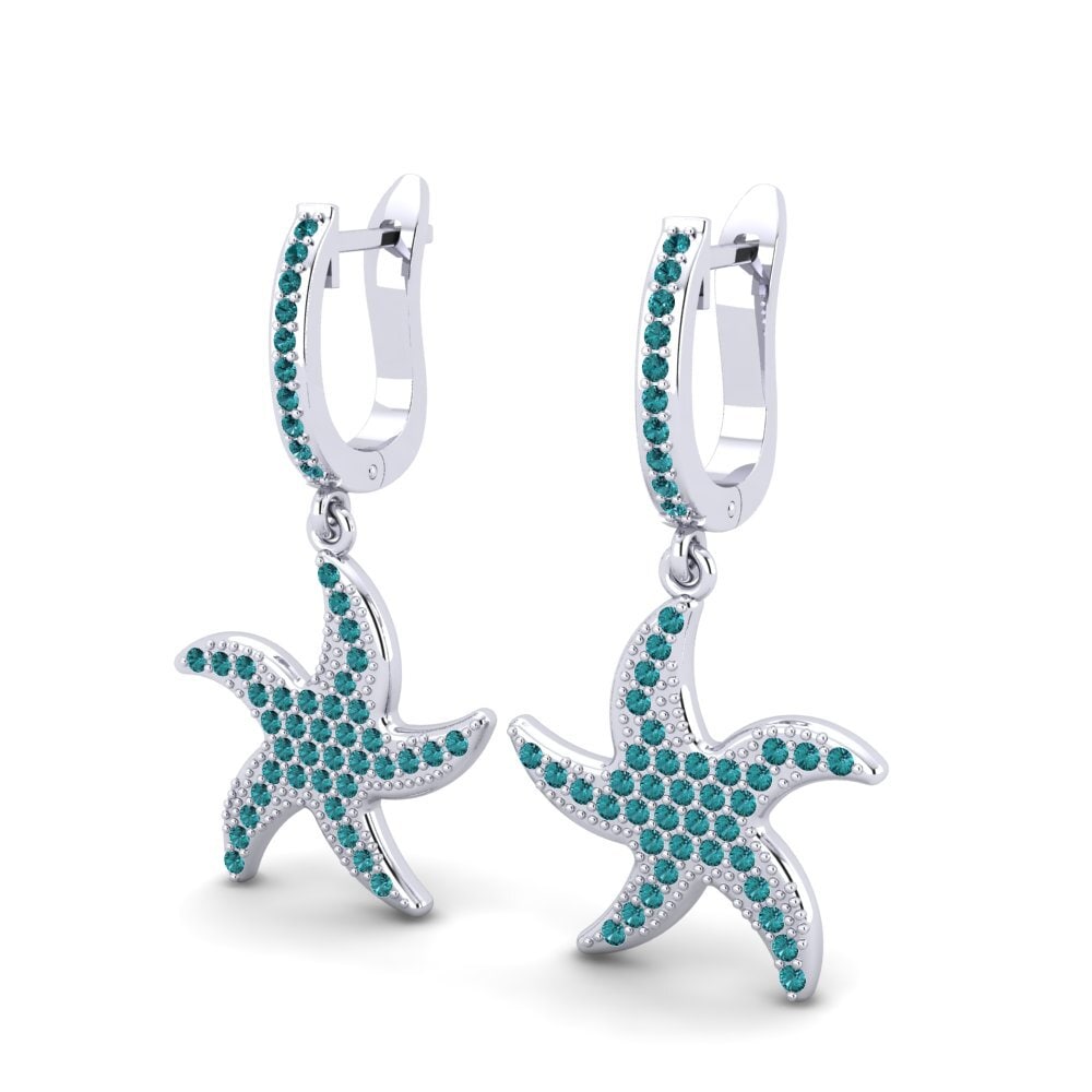 Blue Diamond Earring Dignitarie