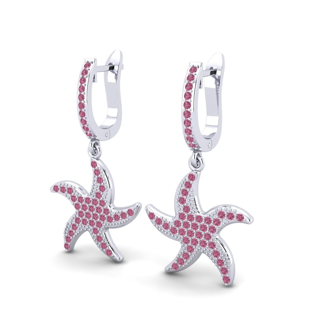 Rhodolite Garnet Earring Dignitarie