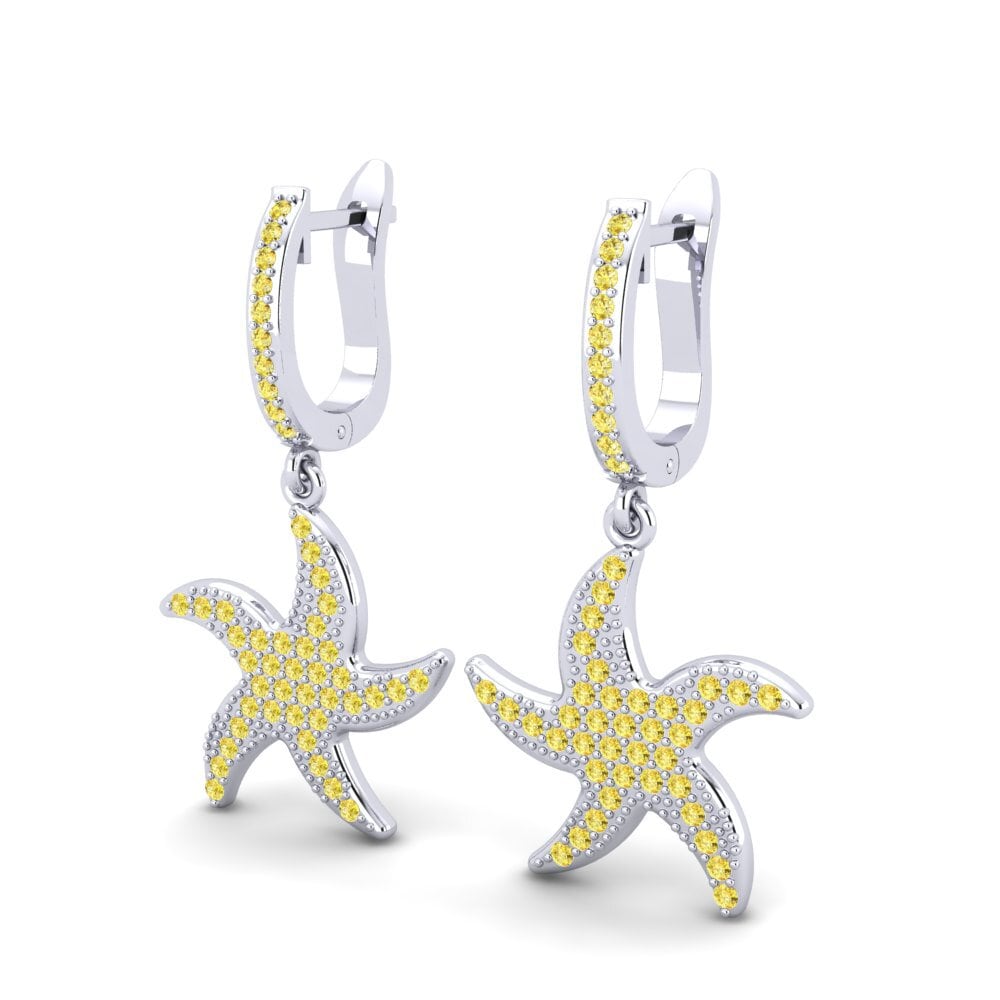 Yellow Sapphire Earring Dignitarie