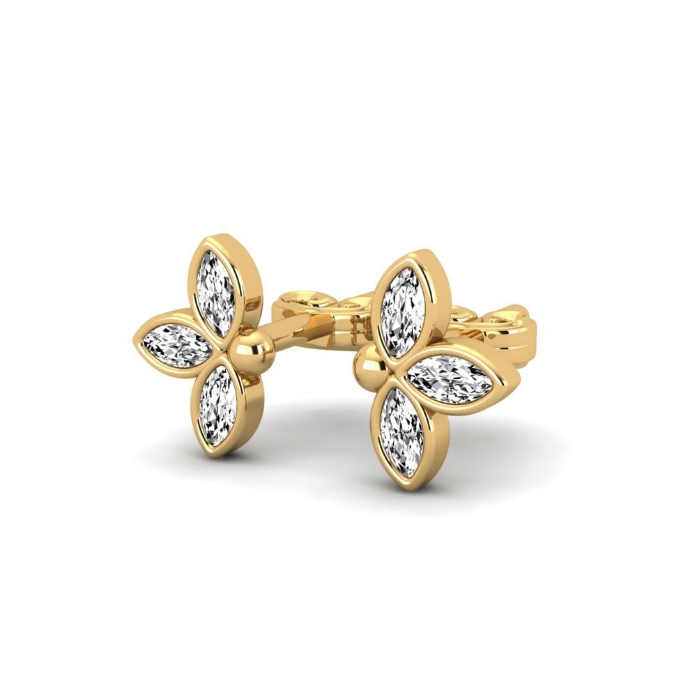 Đá Moissanite Bông tai nữ Dinares