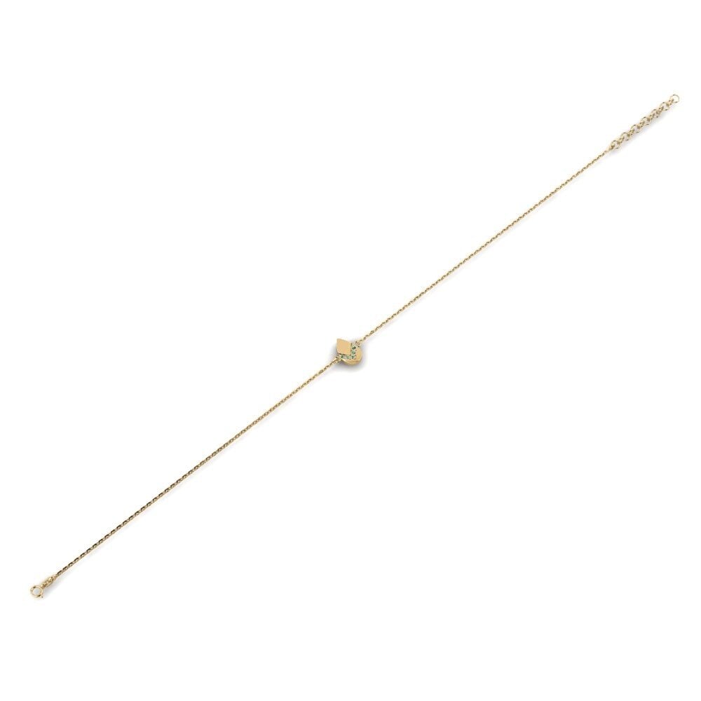 Diamante Verde Pulsera de Mujer Diomede