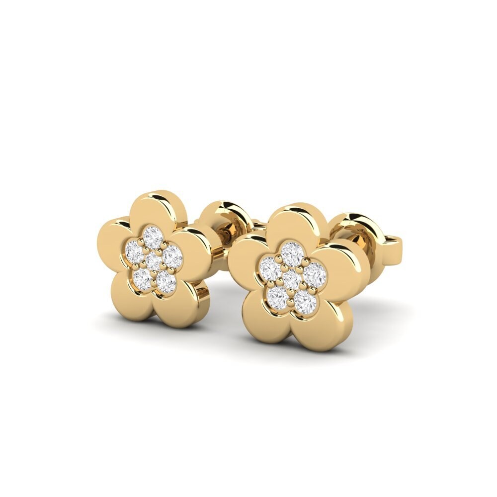 White sapphire Kid's Earring Disestablish