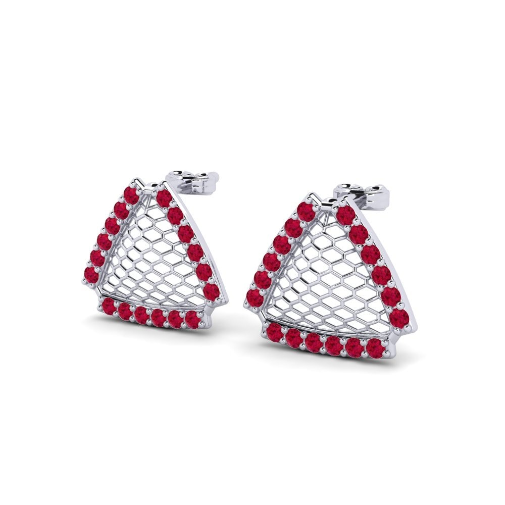 Ruby Women's Earring Disquaire
