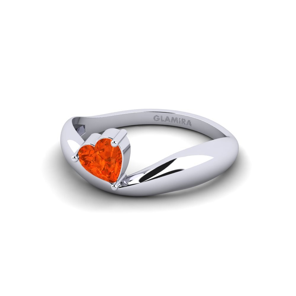 Fire-Opal Engagement Ring Distinctivelly