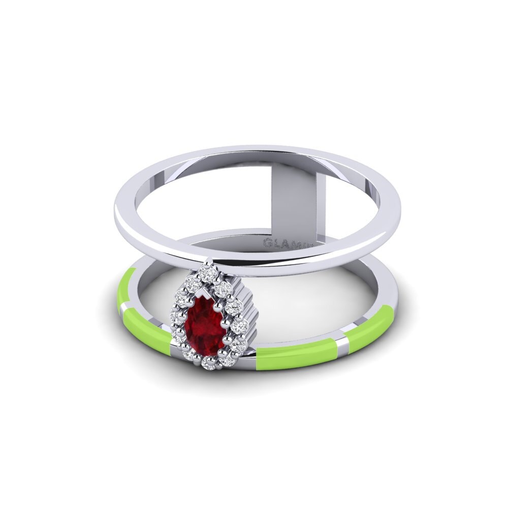 950 Palladium Ring Divertido