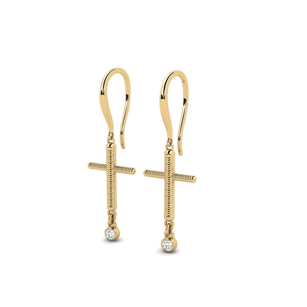 Moissanite Women's Earring Diviseur