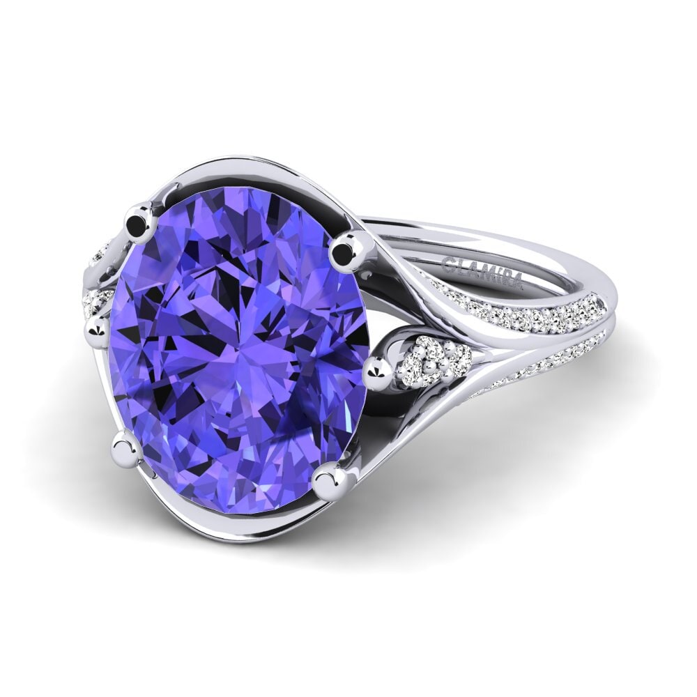 Tanzanita Anillo Djamila