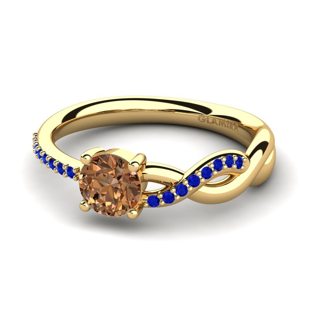 14k Yellow Gold Engagement Ring Dobrila