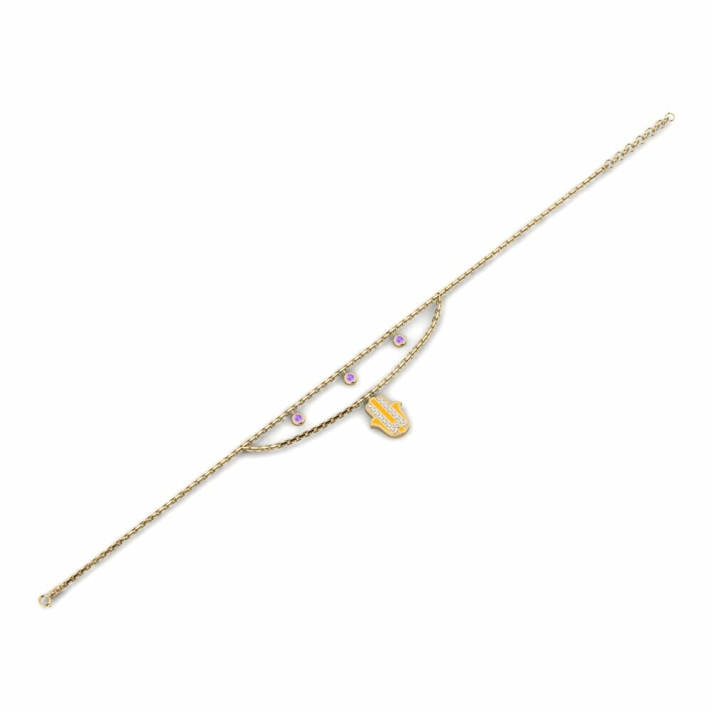 Bracelets Améthyste Chaînes