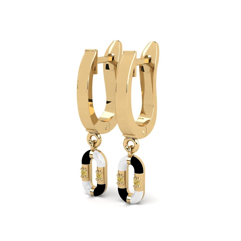 Yellow Diamond Women's Earring Dokos