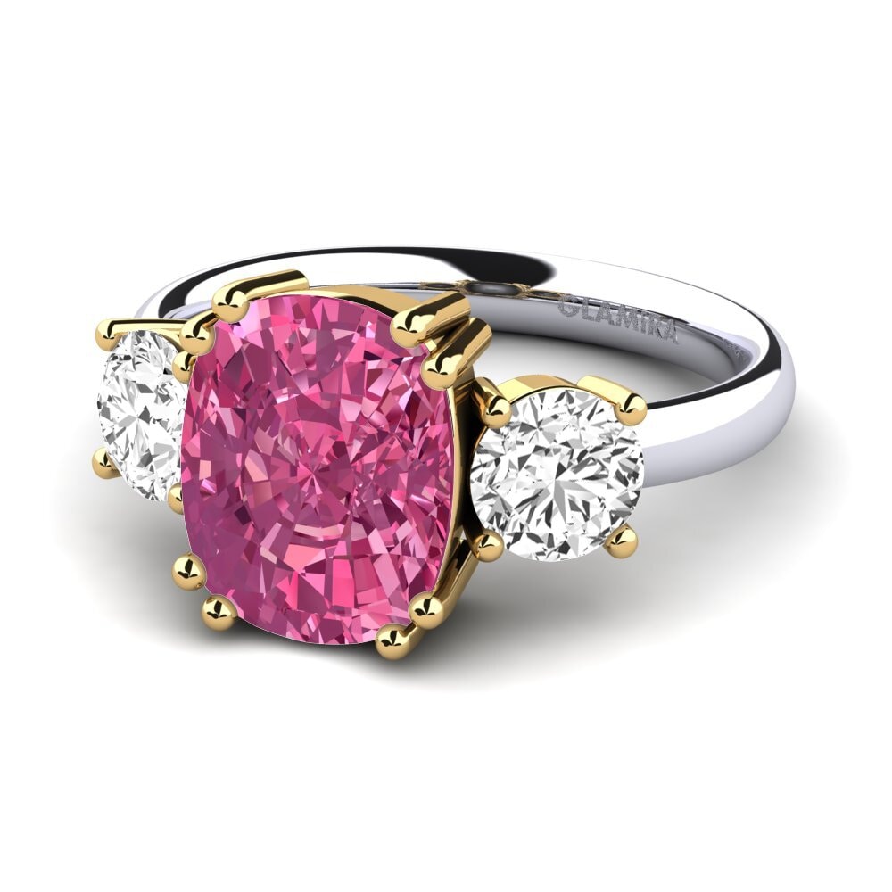 14ct Yellow / White Gold Ring Domela
