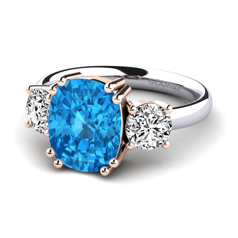 Blue Topaz Ring Domela