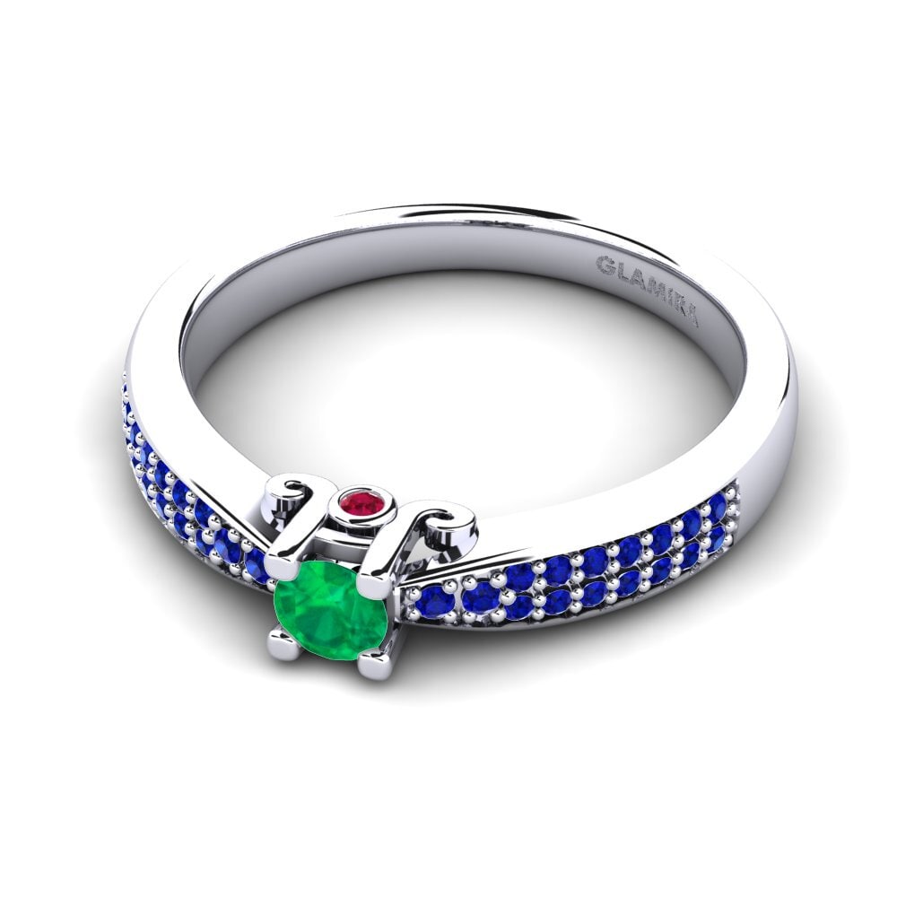 Anillo de compromiso Donielle 0.16 crt