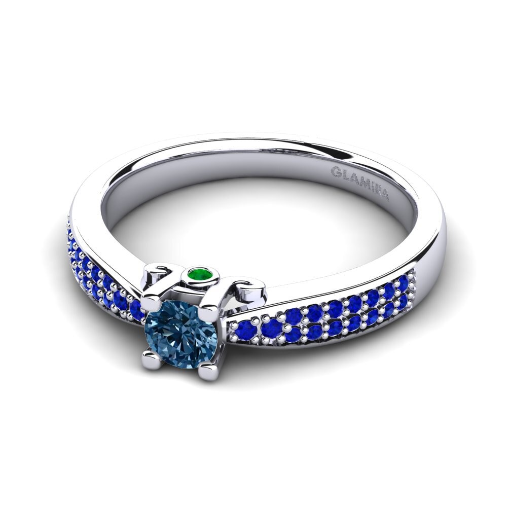 Anillo de compromiso Donielle 0.25 crt