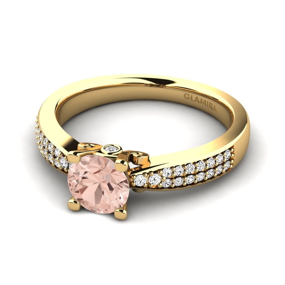 Morganita Anillo de compromiso Donielle 0.8 crt