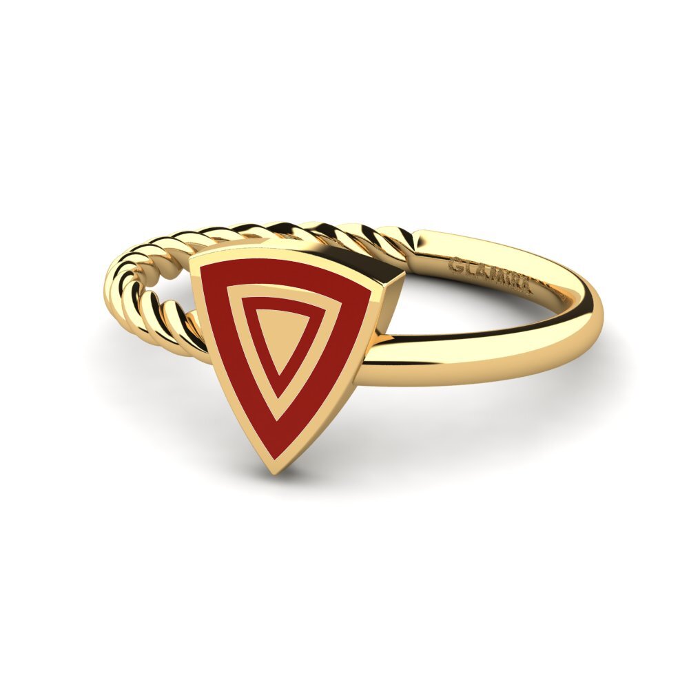 Gelbgold 375 Ring Doolie