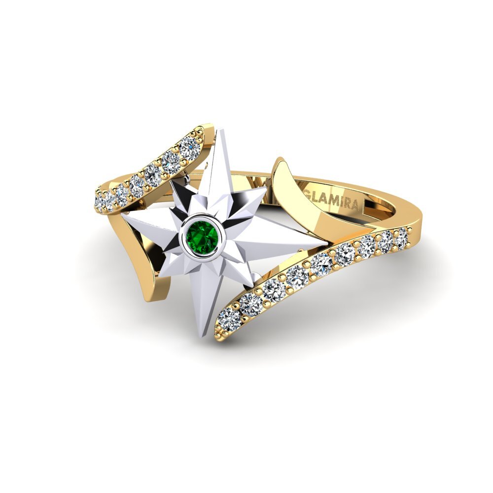 emerald-zirconia แหวน Dorado