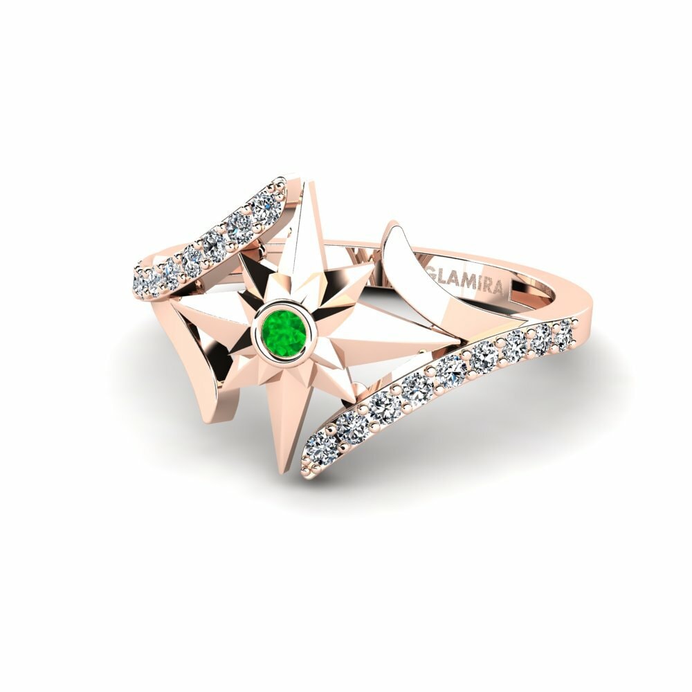 14ct Rose Gold Ring Dorado