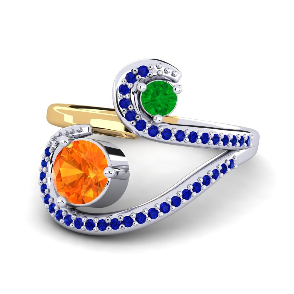 Orange Sapphire Ring Dorenda