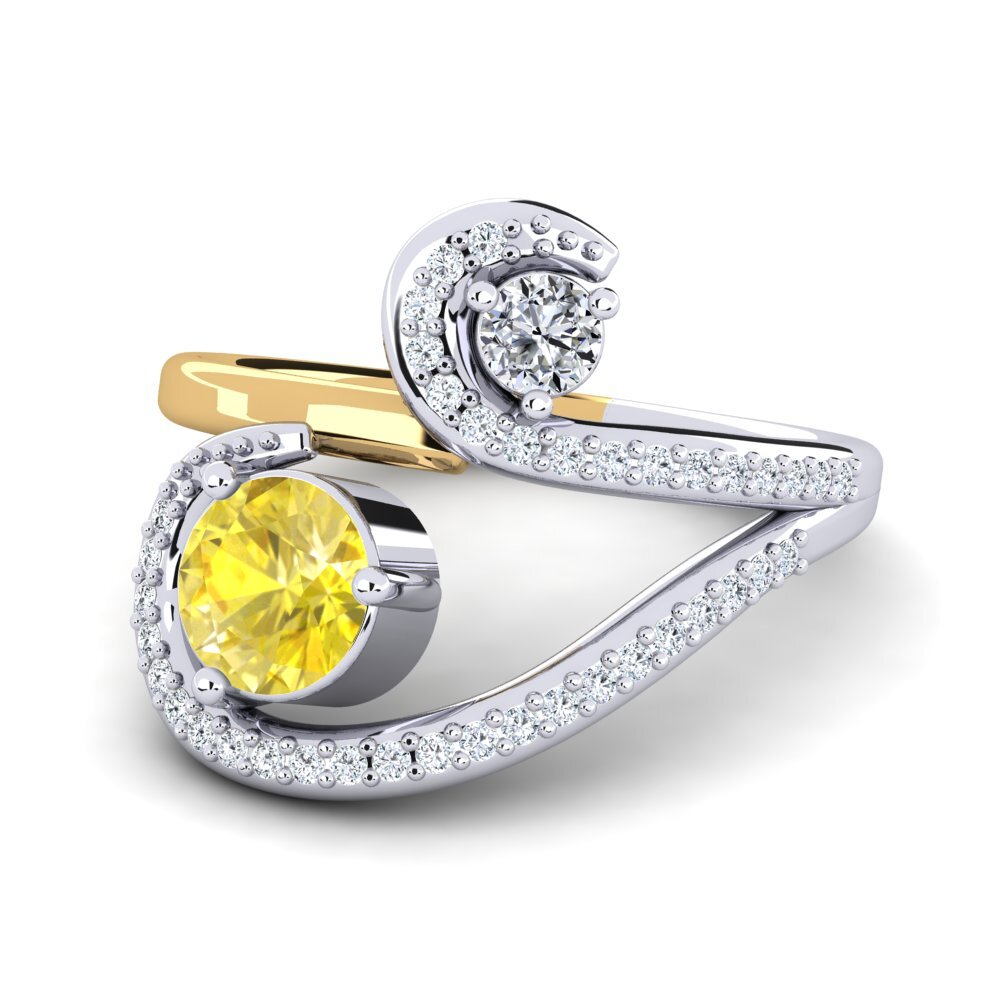 Yellow Sapphire Ring Dorenda
