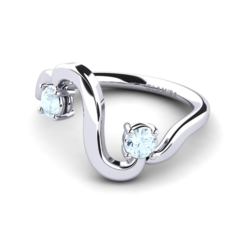 Aquamarine Ring Dorilla