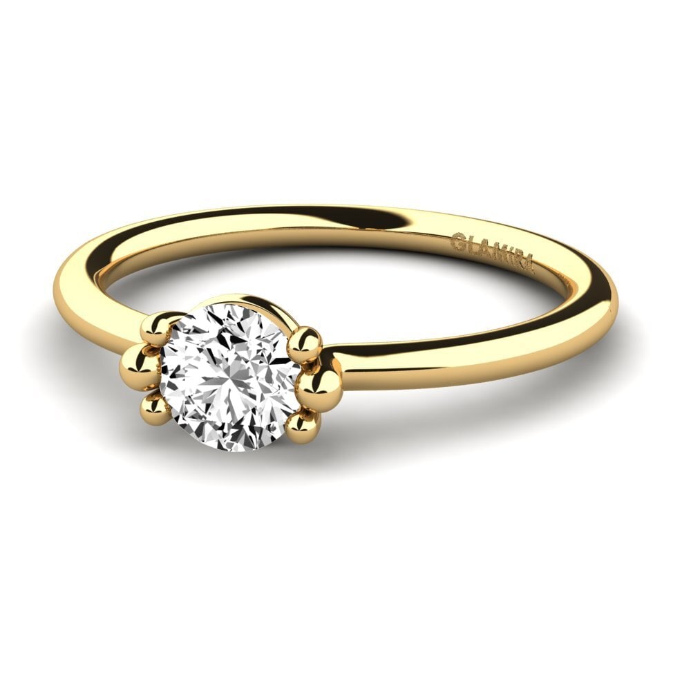 Moissanite Women's Ring Dorotea 0.5 crt
