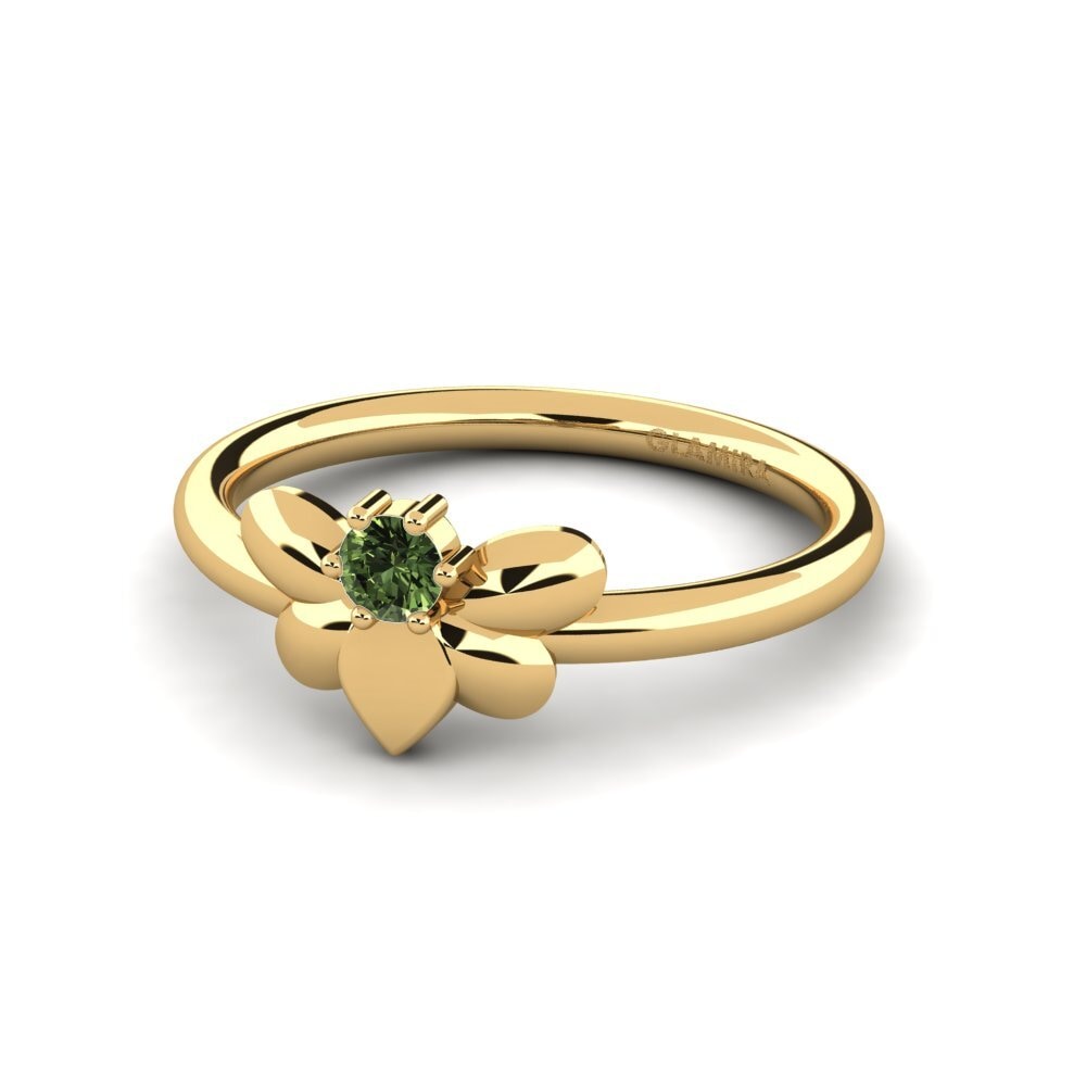 Grüner Saphir Ring Dortsrea