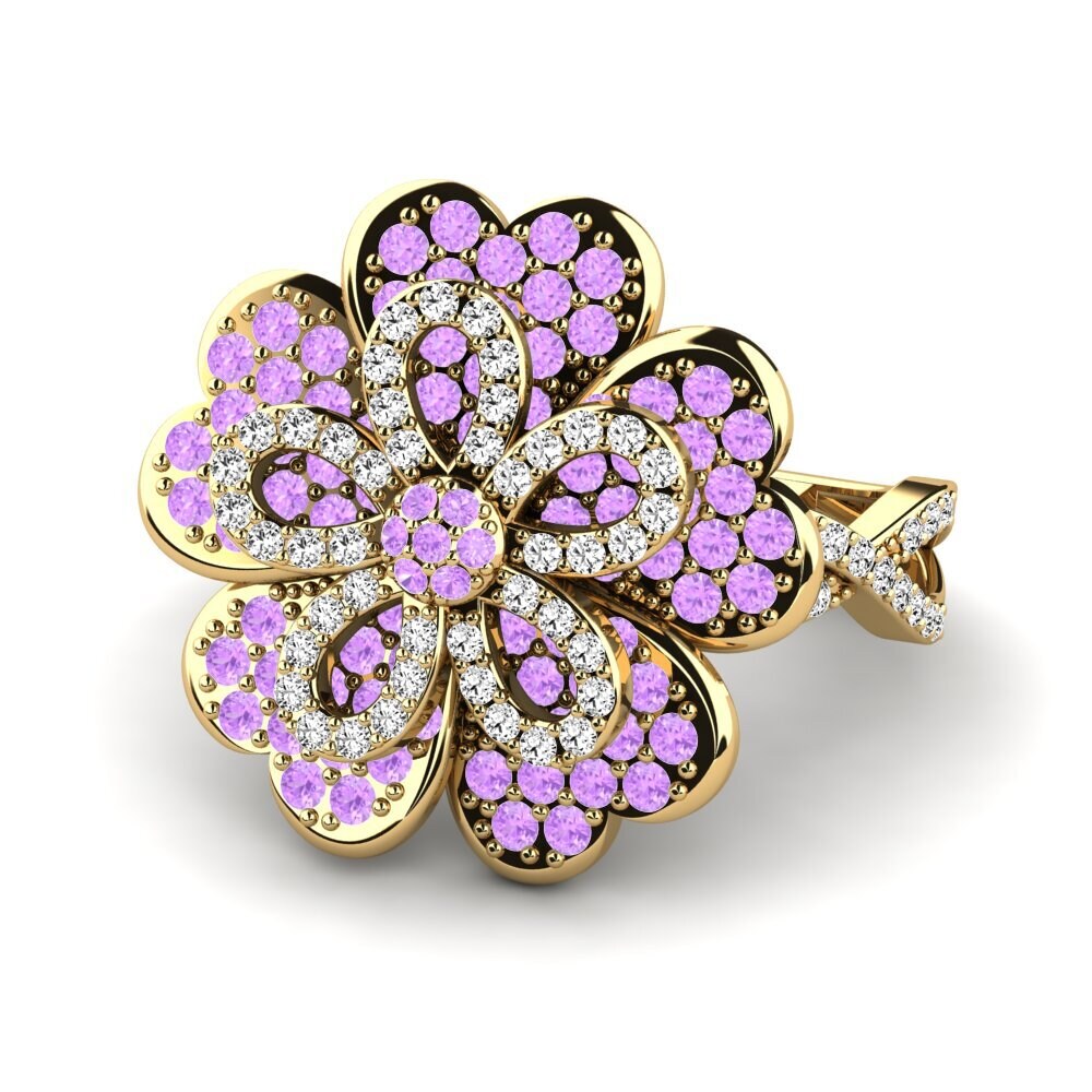 Amatista Anillo Dossantos