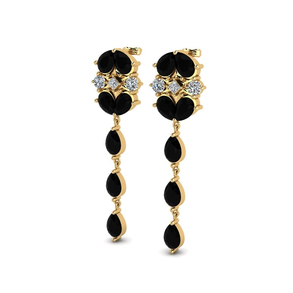 Black Diamond Earring Doterra