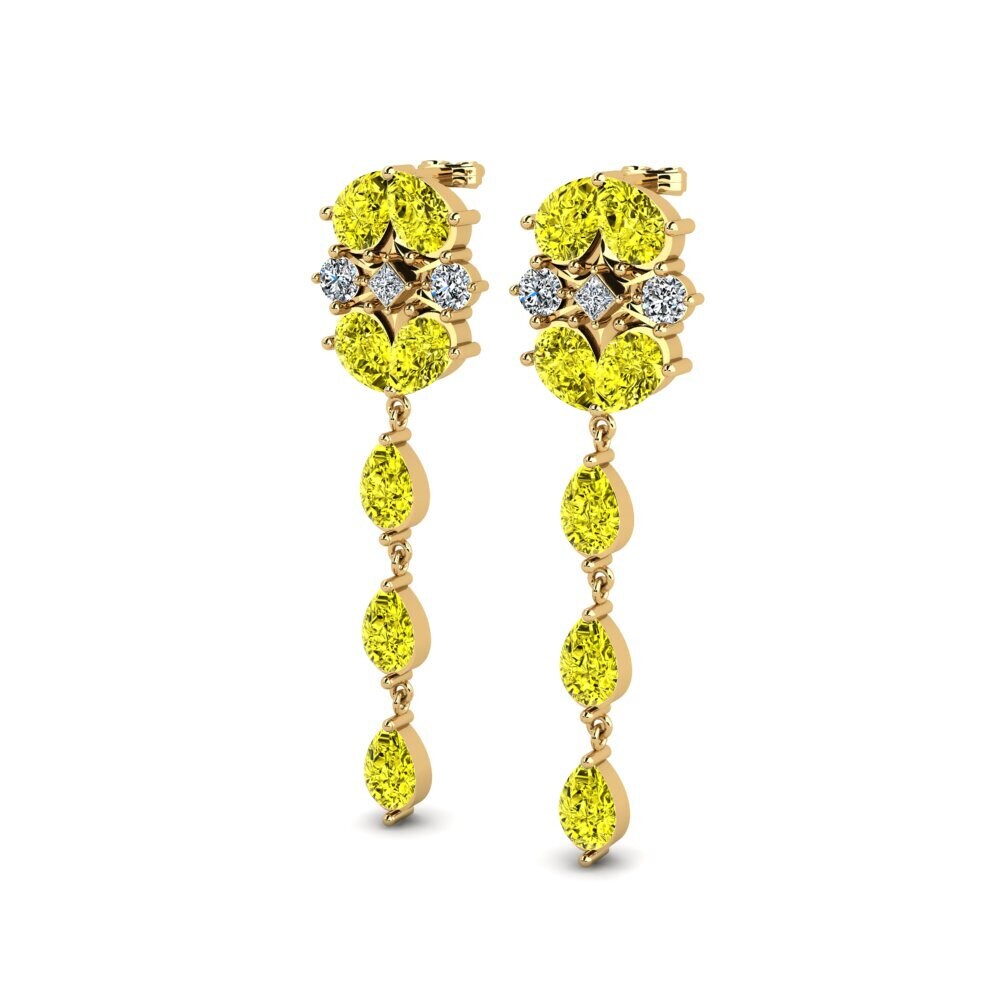 Yellow Diamond Earring Doterra