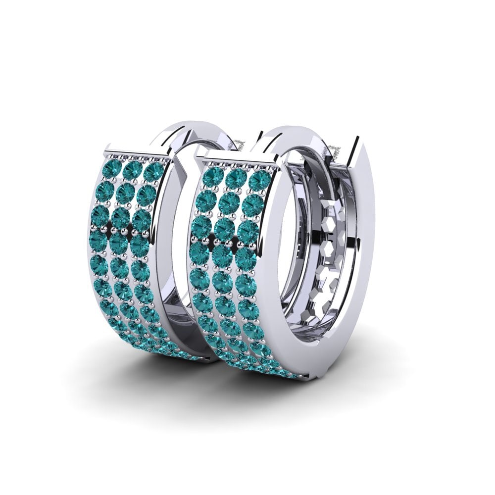 Blue Diamond Women's Earring Douera
