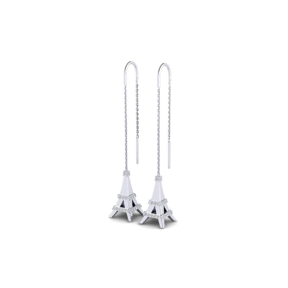 Paladio Diamante Pendiente de mujer Draudziba - B