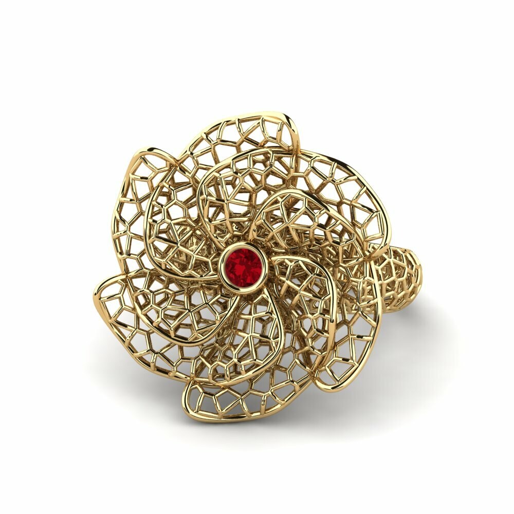 ruby-zirconia Cincin Dubuque