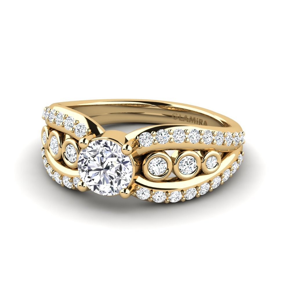 Diamante cultivado en laboratorio Anillo de Mujer Ducchn